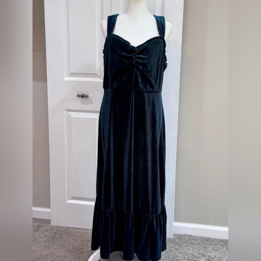 Elegant Velvet Dress